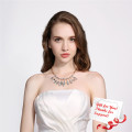 Fashion Sexy Sweetheart White Water Drop Shape Elegant Jewelry Necklace Gifts